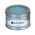 Essential Oil Infused Bath Salts in Large Window Tin